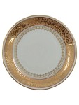 Vorschaubild 1 von Thomas Ivory Bavaria Unterteller 11 cm Weiß Goldrand Porzellan
