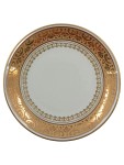 Vorschaubild 1 von Thomas Ivory Sammelteller Porzellan Weiß Goldrand 11 cm Bavaria Germany