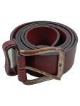 Vorschaubild 1 von Ledergürtel Herren Rot Gr. 105 Casual
