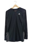 Vorschaubild 1 von Herren Langarmshirt Sportshirt Schwarz Gr. L adizero