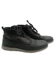 Vorschaubild 1 von Stiefel Herren Gr. 44 Schwarz Leder Schnürung 2.5 cm Casual Uni