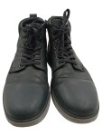 Vorschaubild 2 von Stiefel Herren Gr. 44 Schwarz Leder Schnürung 2.5 cm Casual Uni