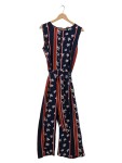 Vorschaubild 1 von Damen Freizeitkleid Blau Blumenmuster Gr. 42 XL