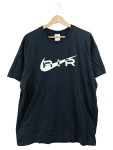 Vorschaubild 1 von Air Herren T-Shirt Schwarz Gr. 52, XL Kurzarm Logo-Print Baumwolle