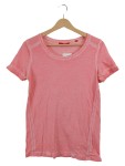 Vorschaubild 1 von Damen T-Shirt Rosa Gr. 36 S Kurzarm Casual Baumwolle Modal