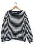 Vorschaubild 1 von Damen Pullover Gr. 40 Blau Gestreift Maritim 100% Baumwolle