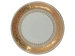Vorschaubild 1 von Thomas Ivory Unterteller Porzellan Weiß Goldrand 11 cm Klassisch