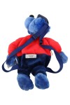 Vorschaubild 2 von Kuscheltier Bär Blau Rot Plüschtier Stofftier Farbenfroh Kinder Spielzeug