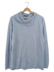Vorschaubild 1 von Damen Rollkragenpullover Blau Gr. 48 Zierknöpfe Casual