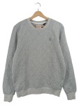 Vorschaubild 1 von Sweatshirt Grau Gesteppt Rautenmuster Gr. 36