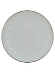Vorschaubild 1 von Essteller Fleur Weiß Porzellan 11, 5 cm Klassisch