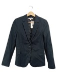 Vorschaubild 1 von Damen Blazer Klassisch Schwarz Gr. 34 XS Baumwolle