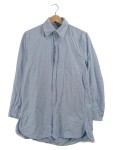 Vorschaubild 1 von Damen Hemdbluse Oversized Shirt Blau Gr. 34 XS Baumwolle Casual