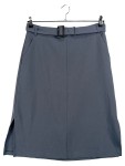 Vorschaubild 1 von Damen A-Linienrock Grau Gr. 42 XL Midirock Business Klassisch