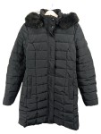 Vorschaubild 1 von Steppmantel Damen Gr. 36 S Schwarz Winterjacke Outdoor Kapuze