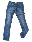 Vorschaubild 4 von 571 Slim Fit Damen Jeans Blau Gr. W28 L34 Casual Baumwolle