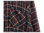 Vorschaubild 6 von Damen Hemdbluse Flanellhemd Kariert Rot Gr. 52 Langarm Casual