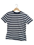 Vorschaubild 1 von Kinder T-Shirt Gr. 152 Blau Gestreift Brusttasche