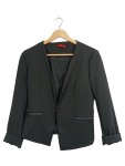 Vorschaubild 1 von Damen Blazer Schwarz Gr. 34, XS Business Jacke Elegant