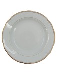 Vorschaubild 1 von Feston Essteller 23, 5 cm Weiß Porzellan Goldrand Klassisch