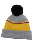 Vorschaubild 2 von Los Angeles Lakers Bommelmütze Mütze Beanie Mehrfarbig Sportlich