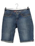 Vorschaubild 1 von edc Damen Jeans Shorts Bermuda Kurze Hose Blau Gr. 40