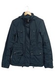Vorschaubild 1 von Damen Outdoorjacke Übergangsjacke Kapuze Blau Gr. 38
