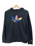 Vorschaubild 1 von Kapuzenpullover Trefoil Logo Schwarz Gr. 164 Kinder Hoodie