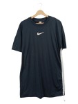 Vorschaubild 1 von Damen Sportkleid T-Shirt-Kleid Schwarz Gr. 38 M Logo-Print Freizeit