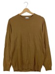 Vorschaubild 1 von Pullover Herren Gr. 50 L Braun Rundhals Basic Viskose-Mix