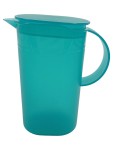 Vorschaubild 1 von Trinkkrug Karaffe 1, 5L Türkis Kunststoff Saftkrug Wasserkanne Basic