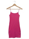 Vorschaubild 1 von Damen Sommerkleid Trägerkleid Basic Pink Gr. 38 M