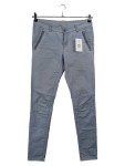 Vorschaubild 1 von Damen Stoffhose Grau Casual Reißverschluss-Taschen Gr. 34