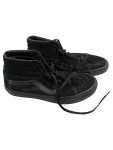 Vorschaubild 1 von High-Top Sneaker Herren Gr. 42 Schwarz Kunststoff Schnürung Streetwear Uni