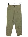 Vorschaubild 1 von Damen Stoffhose Paperbag-Hose Oliv Gr. 38 W29 Casual