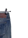 Vorschaubild 5 von Bootcut Jeans Damen Blau Gr. W26/34/XS Baumwolle Uni Casual Freizeit L31