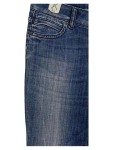 Vorschaubild 4 von Bootcut Jeans Damen Blau Gr. W26/34/XS Baumwolle Uni Casual Freizeit L31