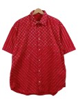 Vorschaubild 1 von Herren Freizeithemd Kurzarm Rot Kariert Gr. 54 XXL Baumwolle