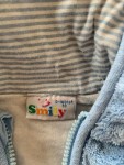 Vorschaubild 3 von Baby Fleecejacke Blau Gr. 50 Kapuze mit Ohren Reißverschluss