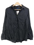 Vorschaubild 1 von Hemdbluse Damen Schwarz Gr. 38 M Business Langarm