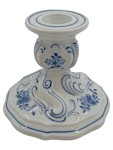 Vorschaubild 1 von Kerzenhalter Porzellan blau-weiß Blumenmuster Klassisch
