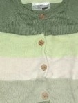 Vorschaubild 8 von Strickjacke Gr. 86 Grün Gestreift Baumwolle Casual