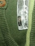 Vorschaubild 5 von Strickjacke Gr. 86 Grün Gestreift Baumwolle Casual