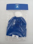 Vorschaubild 2 von Mütze mit Bommel Blau Logo Beanie Wintermütze Casual