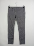 Vorschaubild 2 von Damen Stoffhose Chino Grau Gr. 40 W31 Casual Baumwolle
