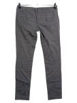 Vorschaubild 3 von Damen Stoffhose Chino Grau Gr. 40 W31 Casual Baumwolle