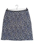 Vorschaubild 1 von A-Linienrock Damen Gr. 40 L Mehrfarbig Geometrisch Elegant