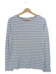 Vorschaubild 1 von Damen Langarmshirt Gestreift Blau Gr. 38;M Casual