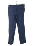Vorschaubild 2 von Herren Anzughose Blau Leinen Business Gr. 52 W36 XL