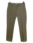 Vorschaubild 1 von Damen Chino Stoffhose Oliv Khaki Gr. 38 W29 Baumwolle